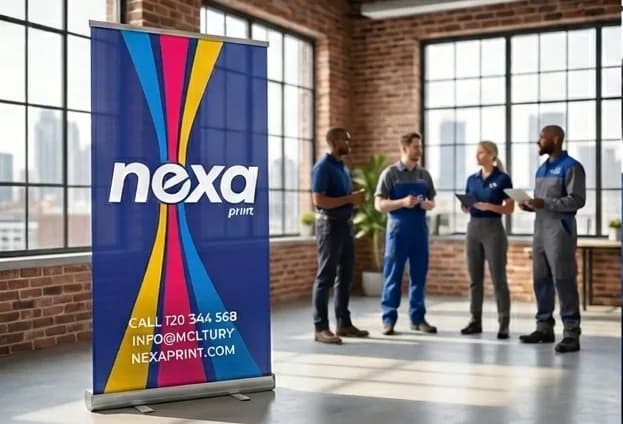 Roller banners and large format