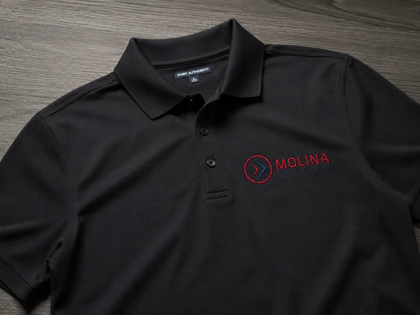 Custom embroidered workwear